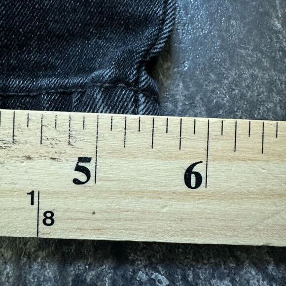 Old Navy Women’s Power Slim Straight Mid Rise Ripped Jeans Size 2 Distressed - Picture 11 of 12